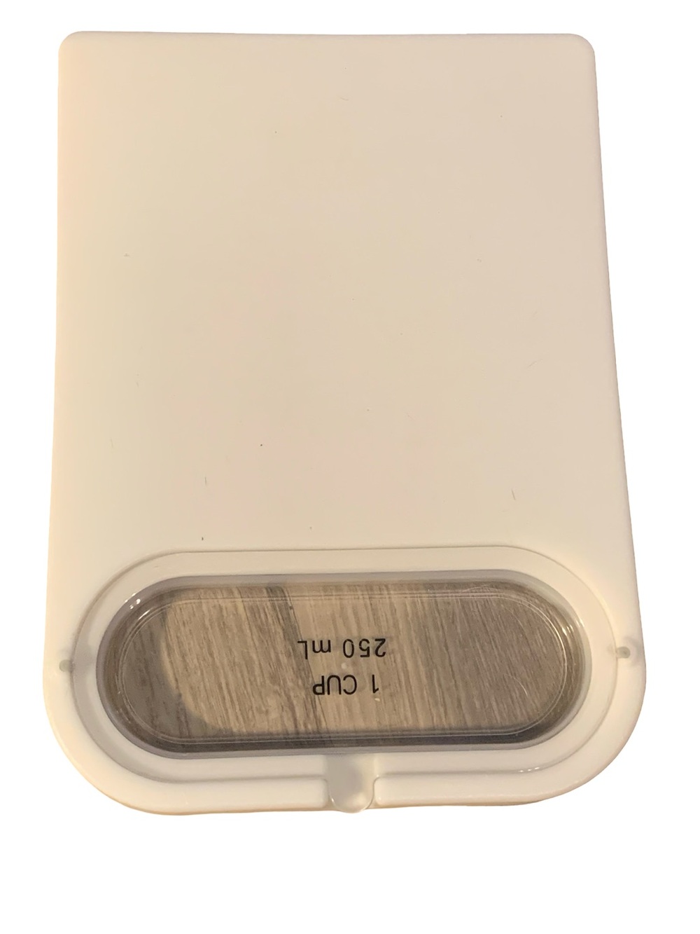 Pampered Chef Cut & Measure Cutting Board 1028 Measuring Cups Strainer Insert
